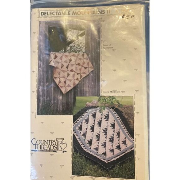 Lot Of 7 Quilt Patterns. Liberty Homestead, Country Threads, Heritage Quilts - Picture 7 of 8